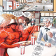 Illustration for article titled DC’s New KFC Comic Turns Colonel Sanders Into Fried Chicken Jesus